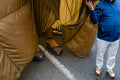 Giant puppets on Andrássy Avenue - Abstract Budapest International Contemporary Puppet Festival #5691