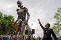 Giant puppets on Andrássy Avenue - Abstract Budapest International Contemporary Puppet Festival #5704