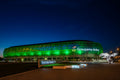 Groupama Aréna kék órában #5716