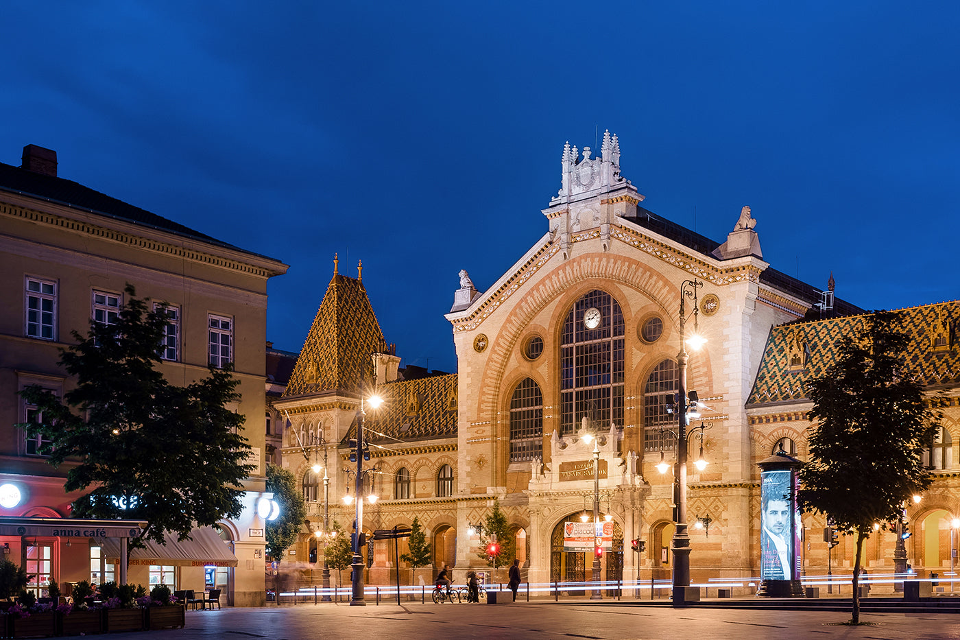 Central Market Hall at blue hour #5744