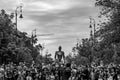 Giant puppets on Andrássy Avenue - Abstract Budapest International Contemporary Puppet Festival #5750