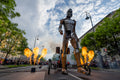 Giant puppets on Andrássy Avenue - Abstract Budapest International Contemporary Puppet Festival #5770