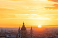 Basilica at dawn from the Fisherman's Bastion #5777