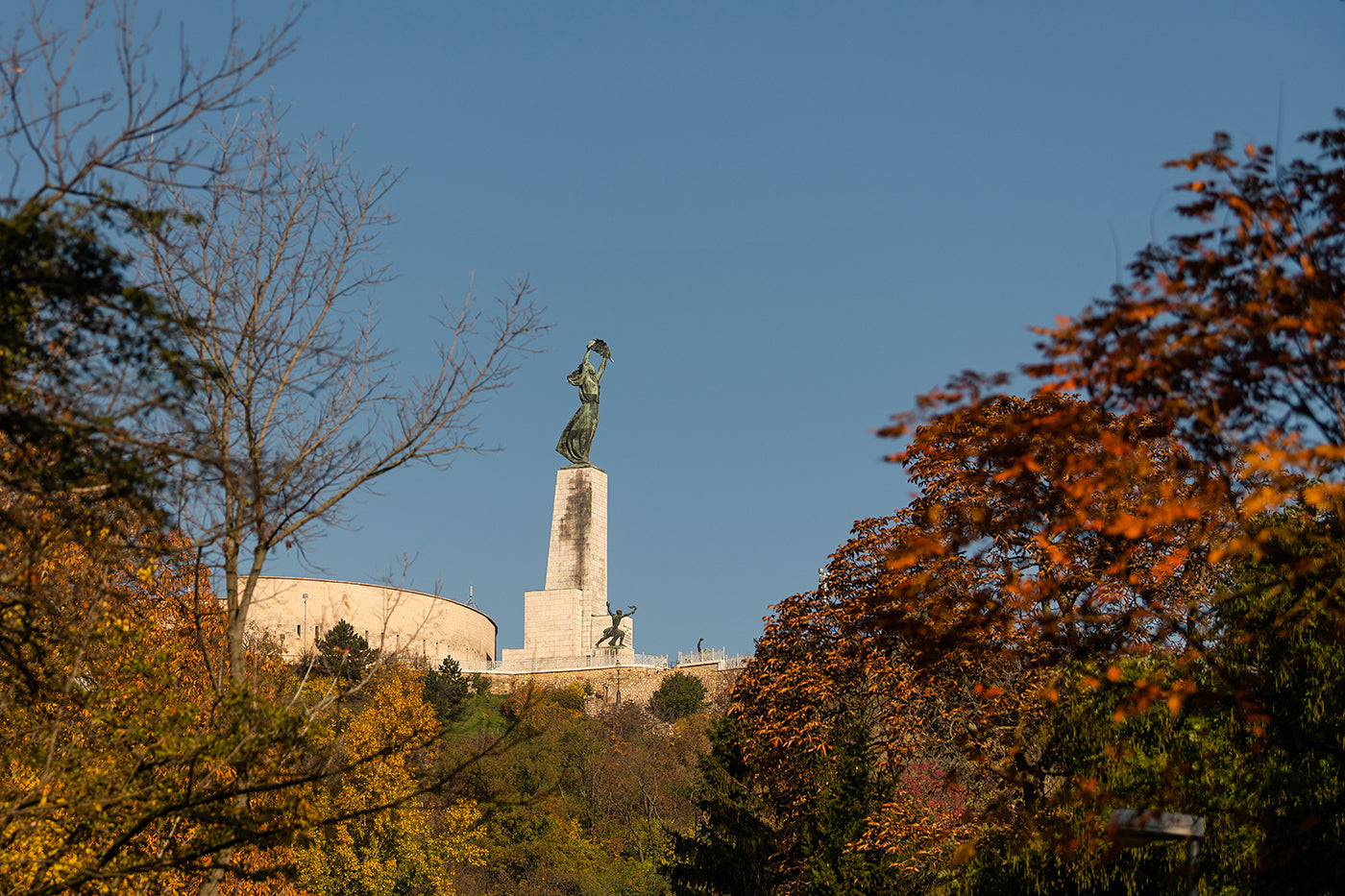 Szabadság-szobor ősszel #5843