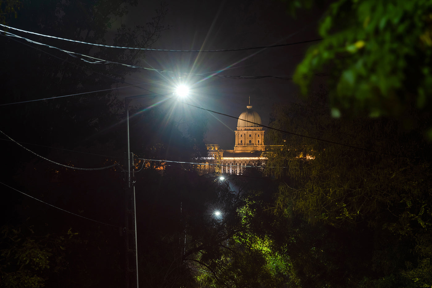 Buda Castle at night #5878