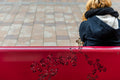 Decorative bench at the Vígszínház #5940