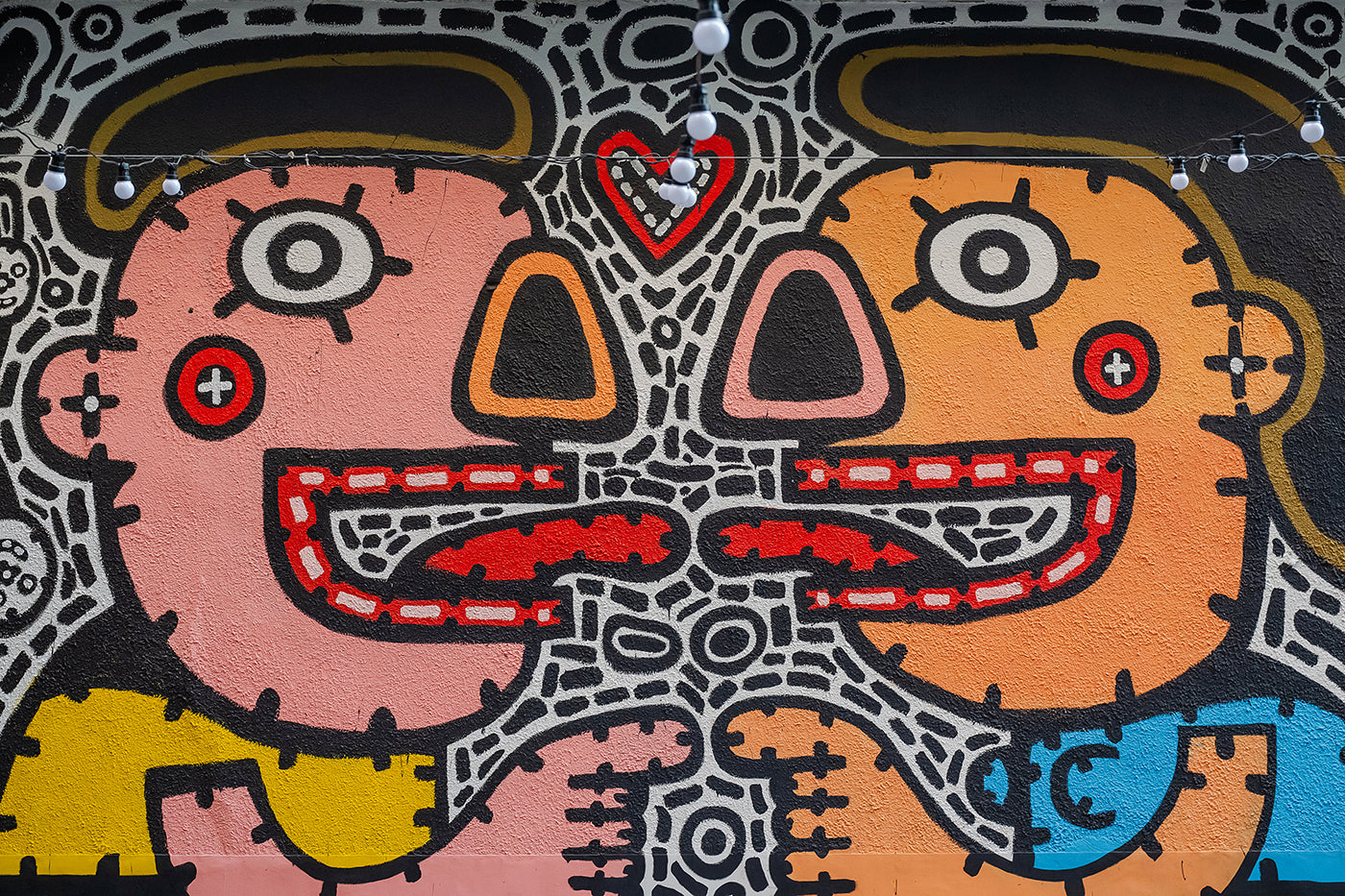 Mural at Német utca 16 #5966