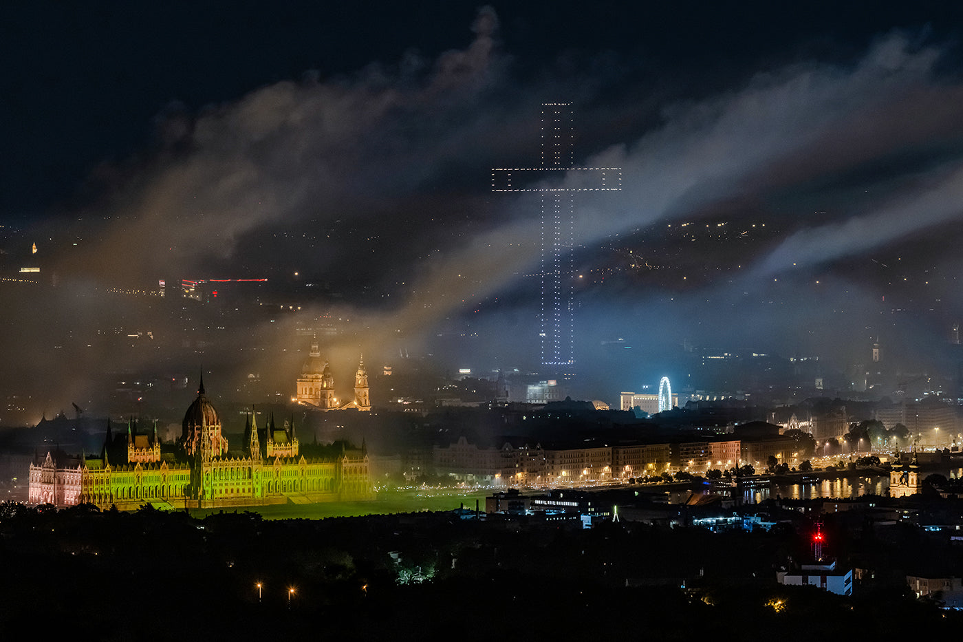 August 20th fireworks from the Árpád Lookout #6000