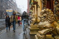 Snowfall on Népszínház Street #6214