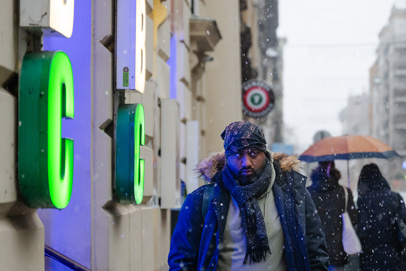 Hóesés a Szondi utcában #6227