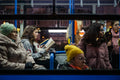 Women on the bus at Keleti #6229