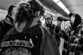 Punks in the Astoria subway #6272