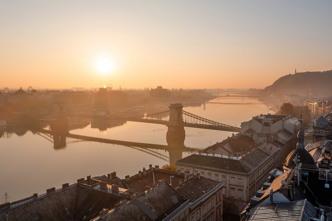 Chain Bridge at sunrise #6316