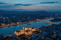 Parliament at night from above #6318