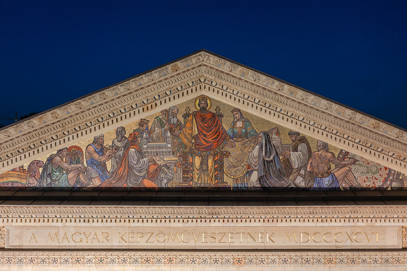Tympanum of the Art Hall #6322