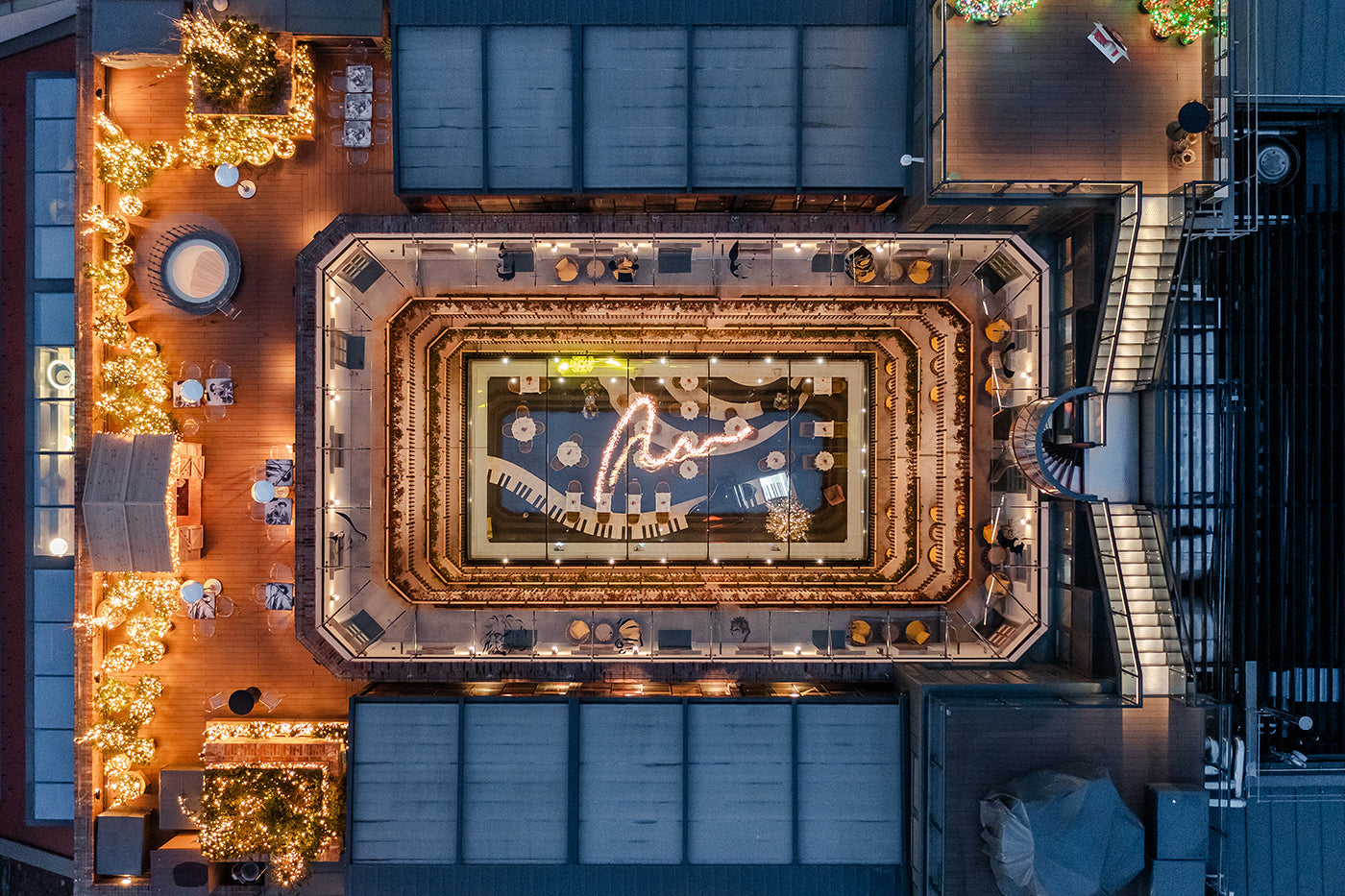 Aria Hotel from above #6352