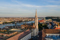 Matthias Church with drone #6411