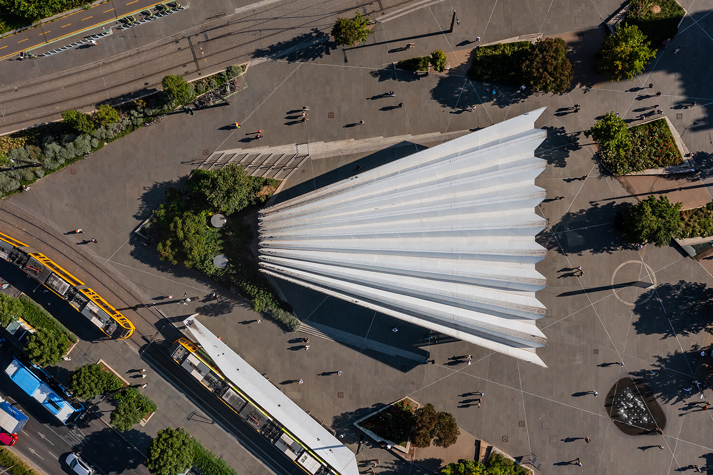 Széll Kálmán Square from above #6464