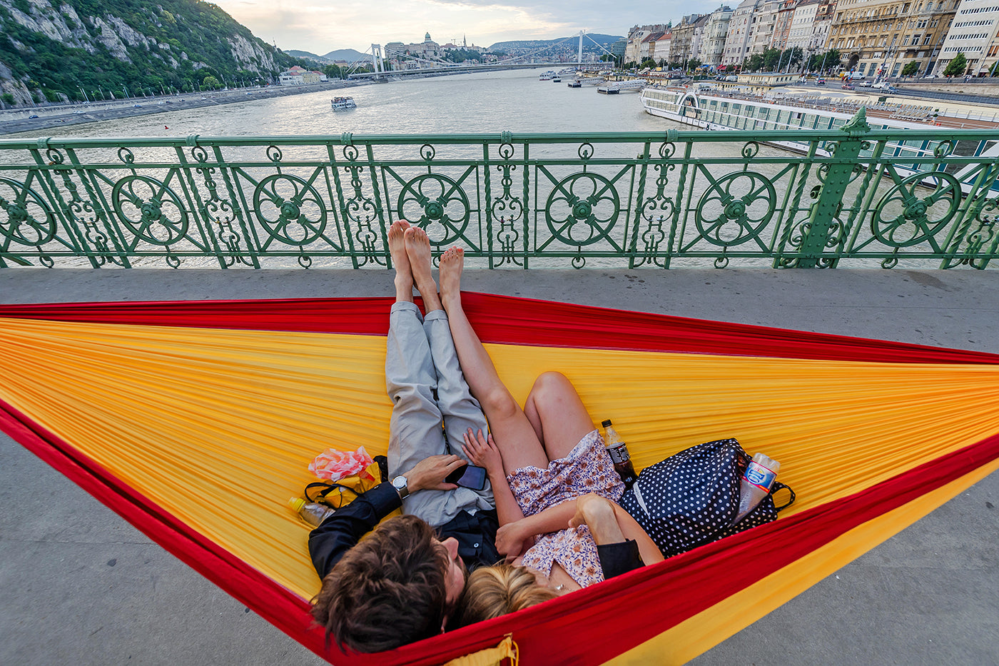 Peacefully on the Liberty Bridge #6538