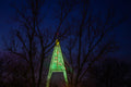 Christmas decoration lighting of Megyeri Bridge #6581
