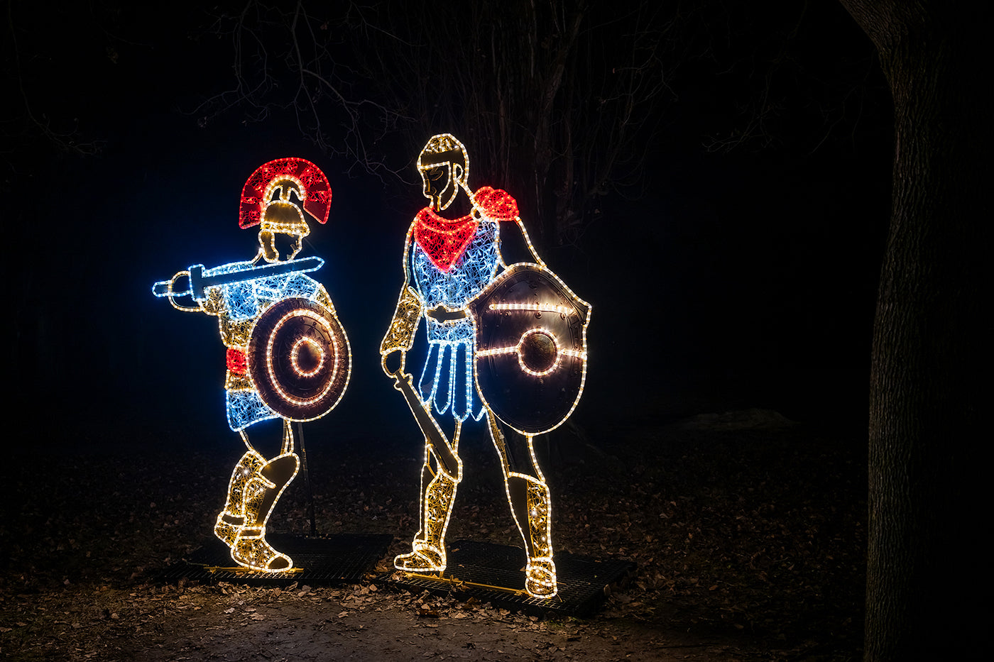 Roman soldiers in Lumina Park #6585