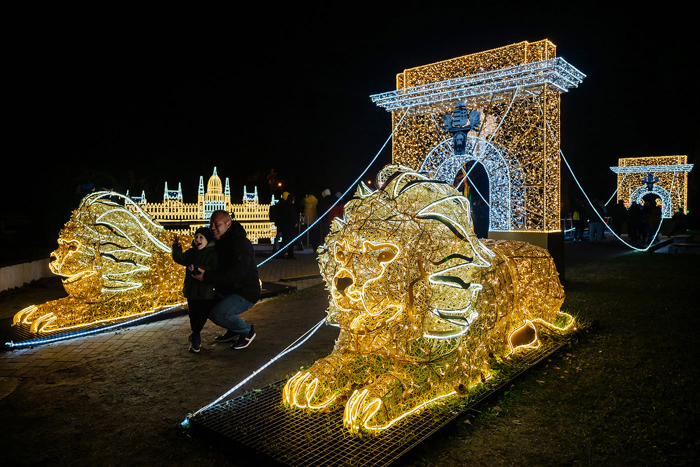 Chain Bridge in Lumina Park #6623