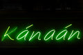 Neon sign for Kanaan Bistro #6666
