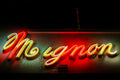 Mignon neon sign at the Electrical Engineering Museum #6673