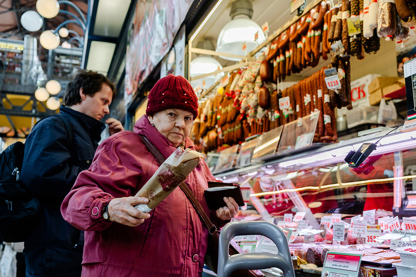 Shopper at the Central Market Hall #6686