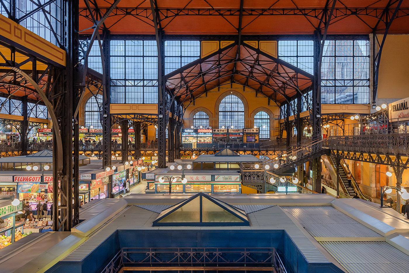 Interior of the Central Market Hall #6689