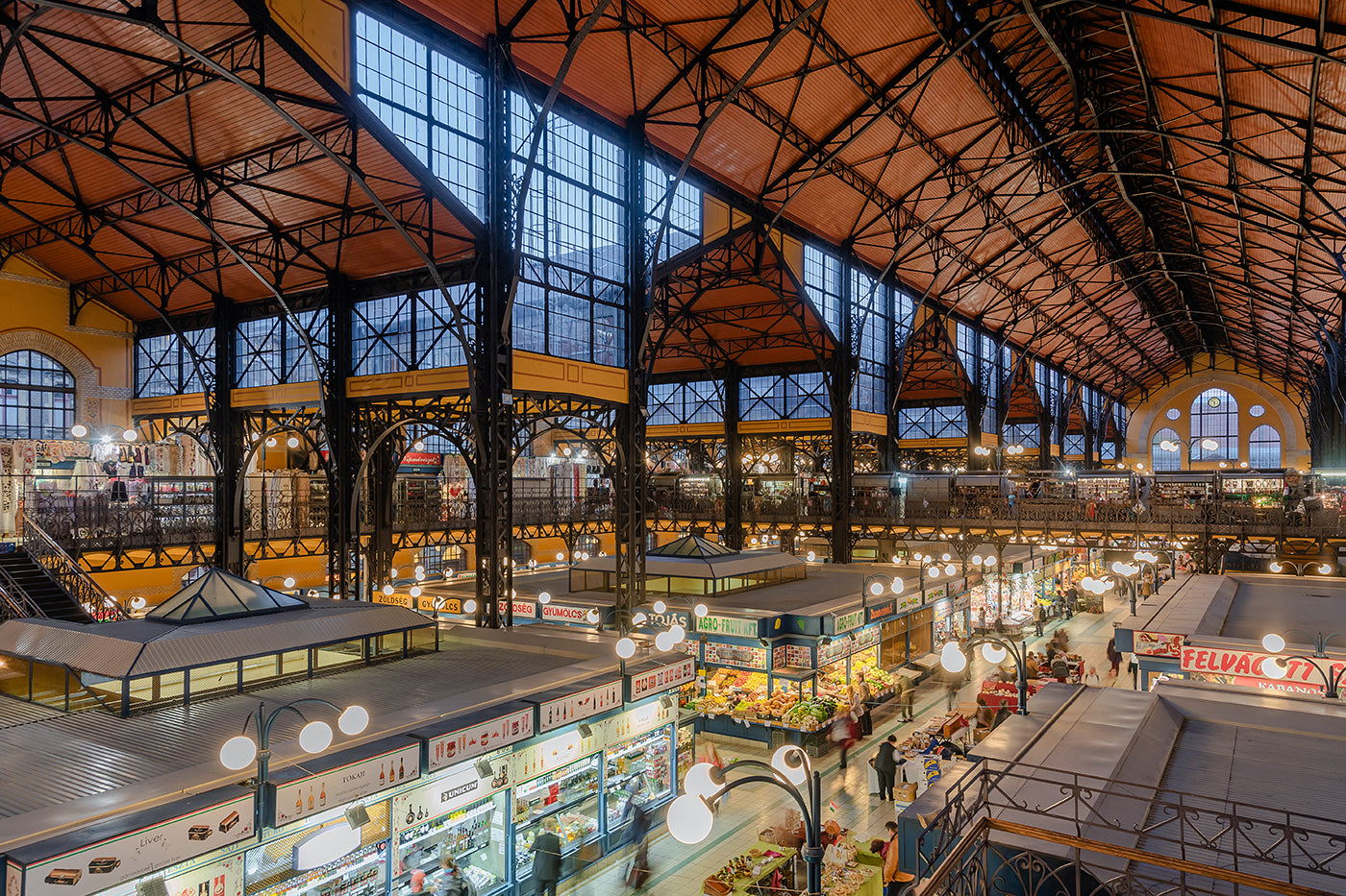 Interior of the Central Market Hall #6691