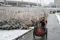 Snowfall at Florian Square #6776