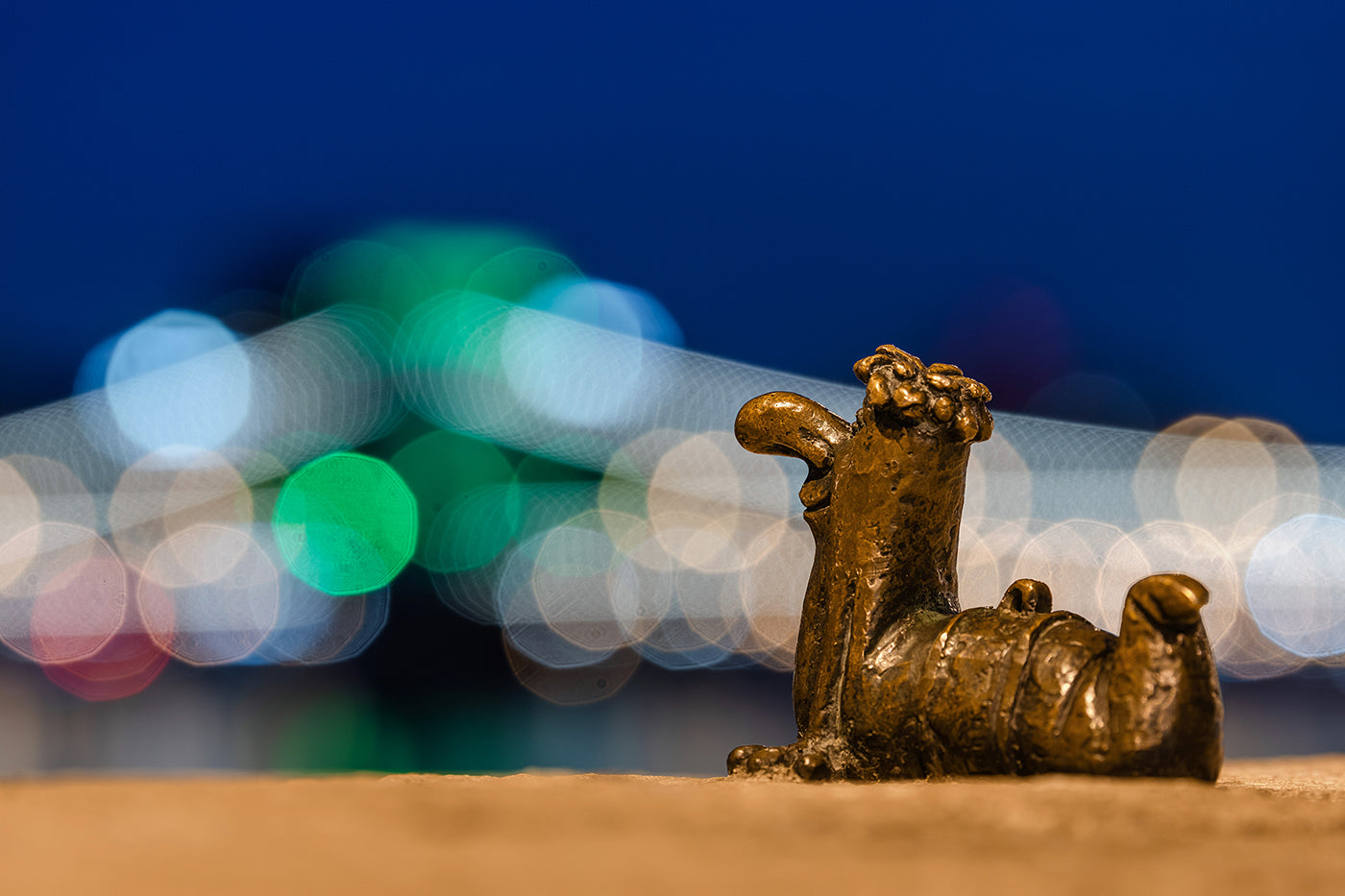 Mini statue of the main insect on the Buda quay #6827
