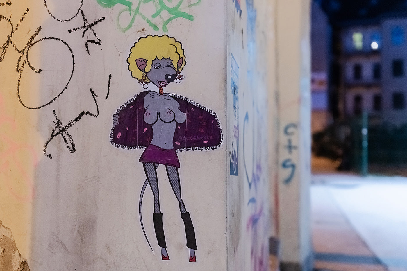 Street art in Erzsébetváros #7088