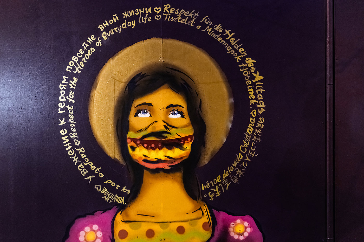 Street art at Tereza restaurant #7113