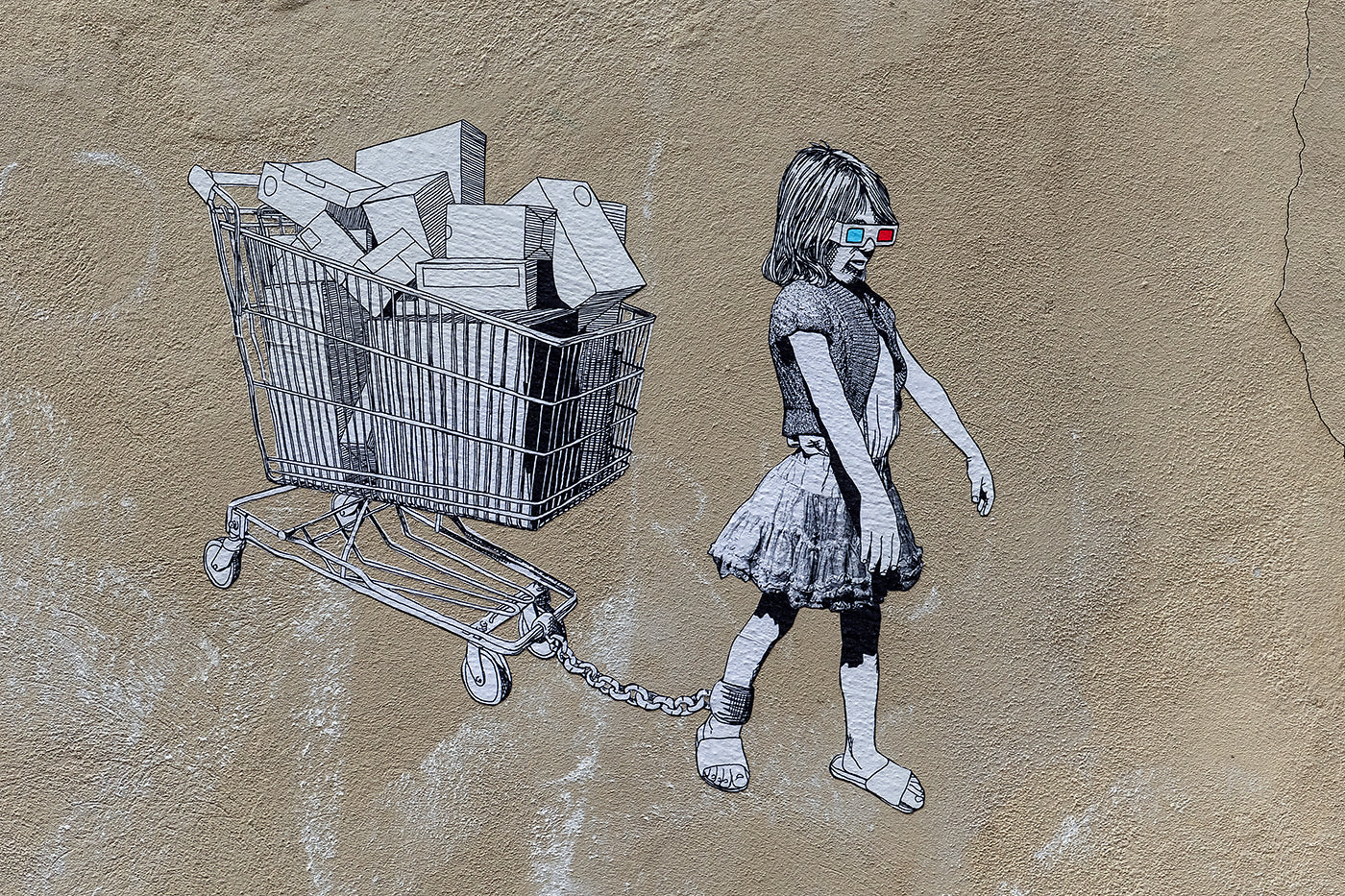 Street art on Síp Street #7129