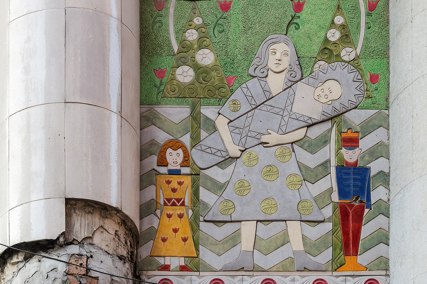 Detail of Arcade Bazaar #7166