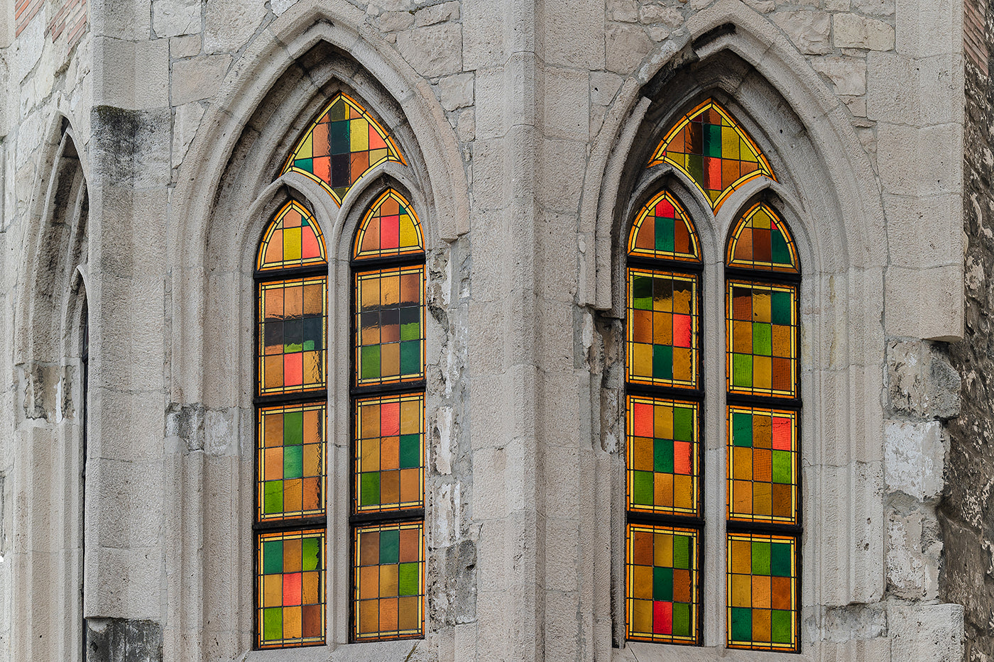 Buda Castle stained glass windows #7180