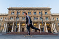 Skateboarder at Corvinus University #7195