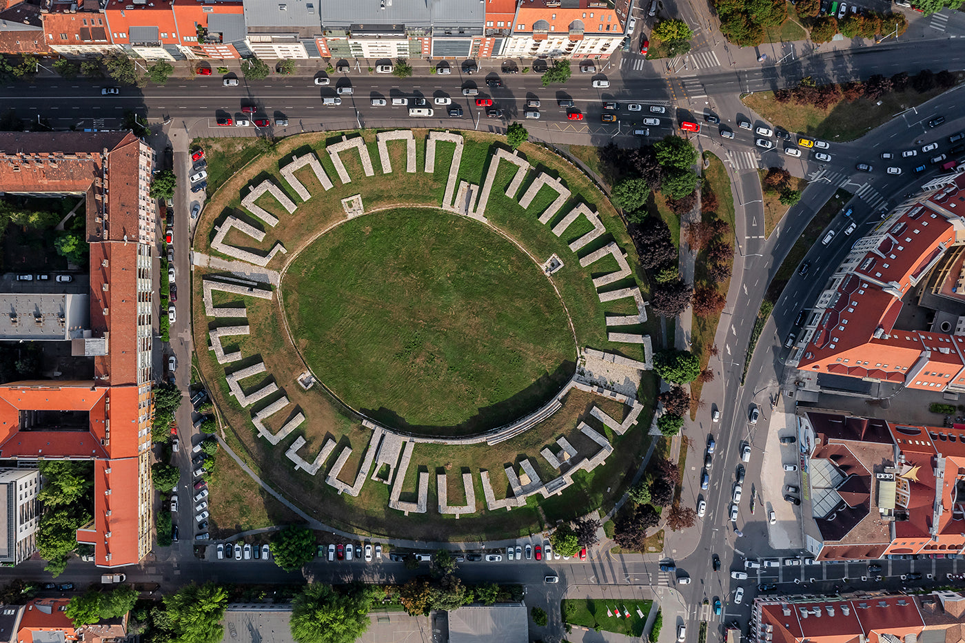 Amphitheater from above #7225
