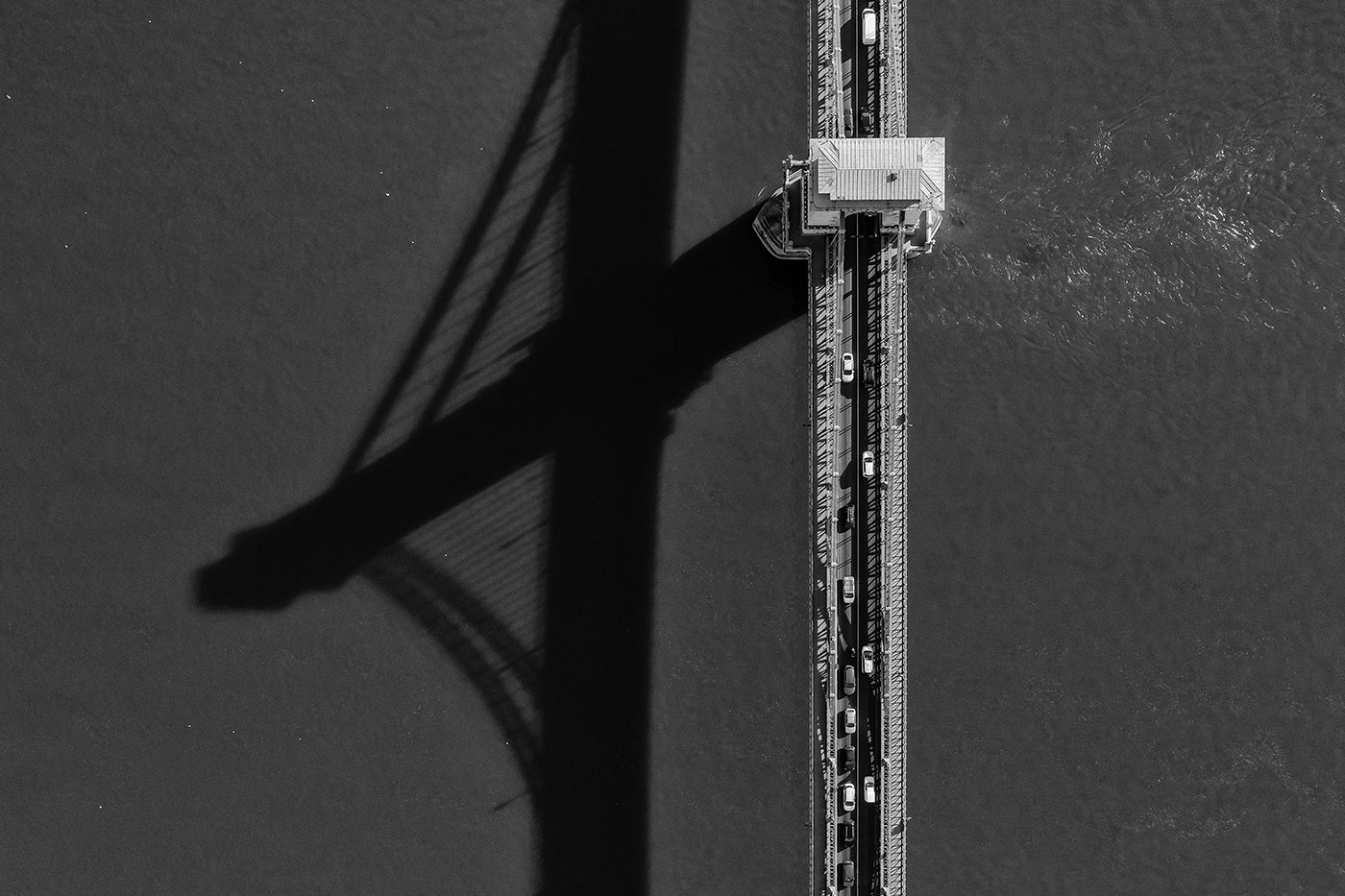 Chain bridge from above #7232