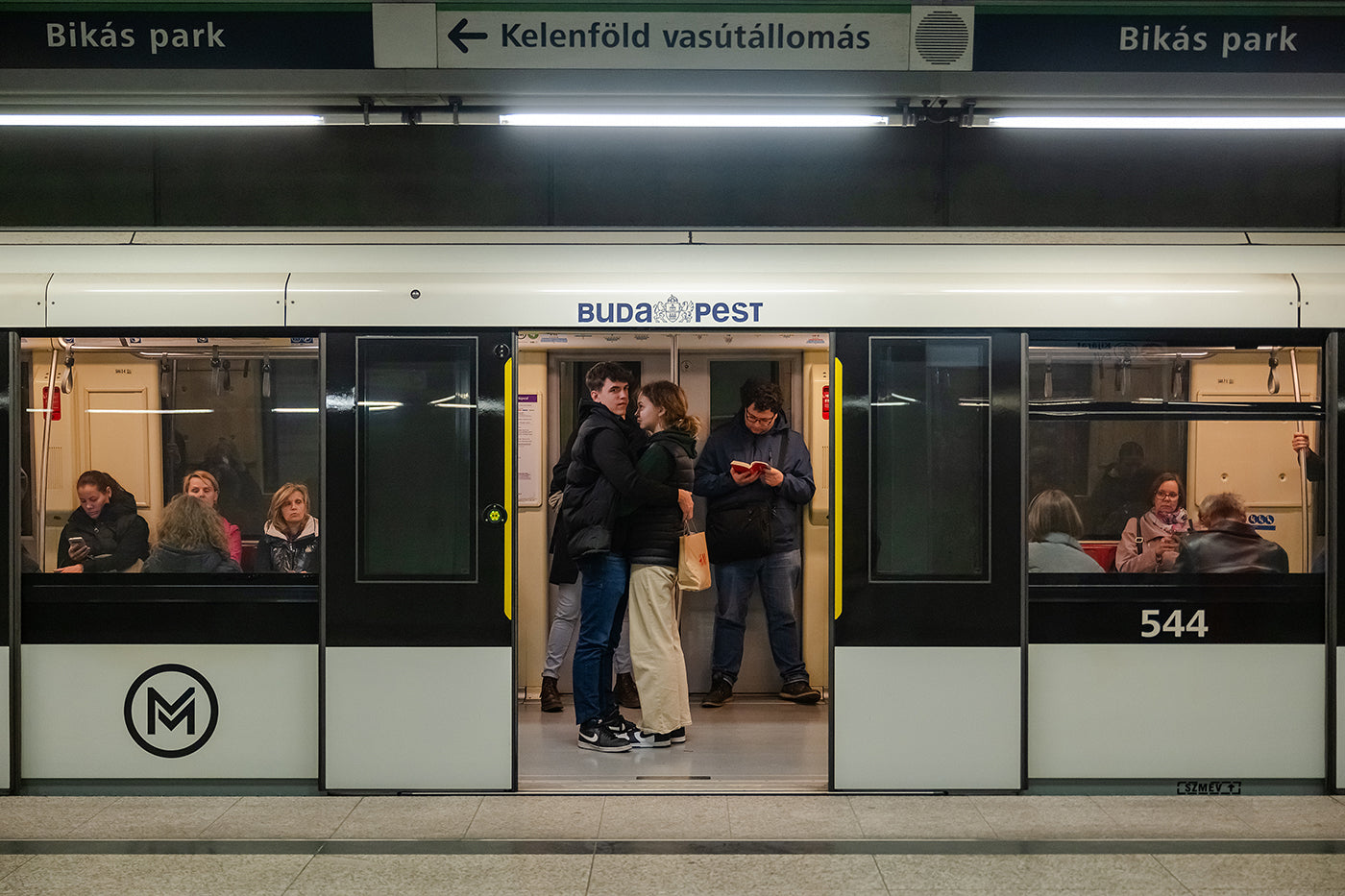 Life pictures from the 10-year-old metro line 4 #7478