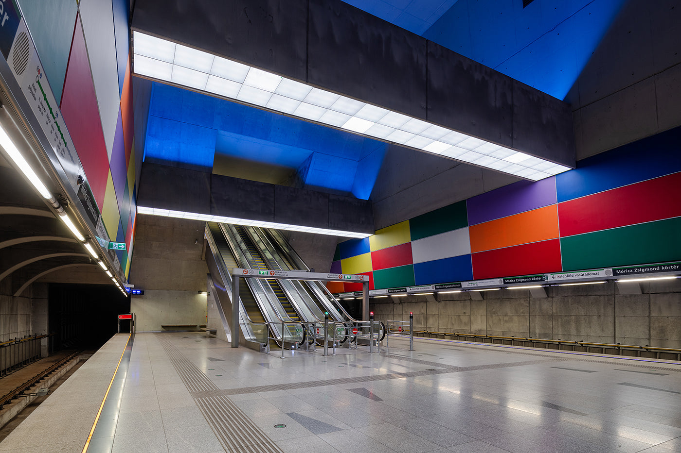 M4 metro - Móricz Zsigmond roundabout #7540