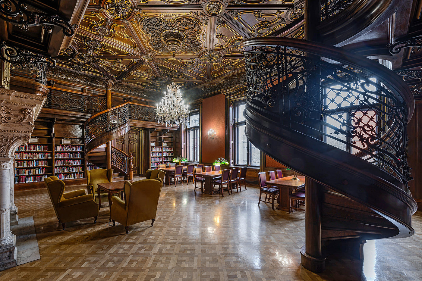Metropolitan Szabó Ervin Library - Philosophy Reading Room #7591