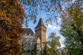 Vajdahunyad Castle in autumn #7665
