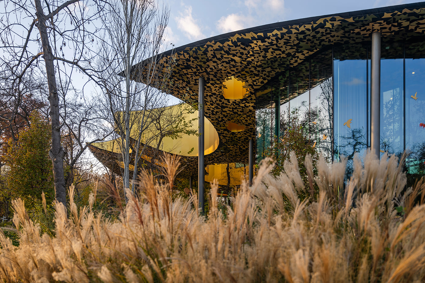 Hungarian House of Music in autumn #7677