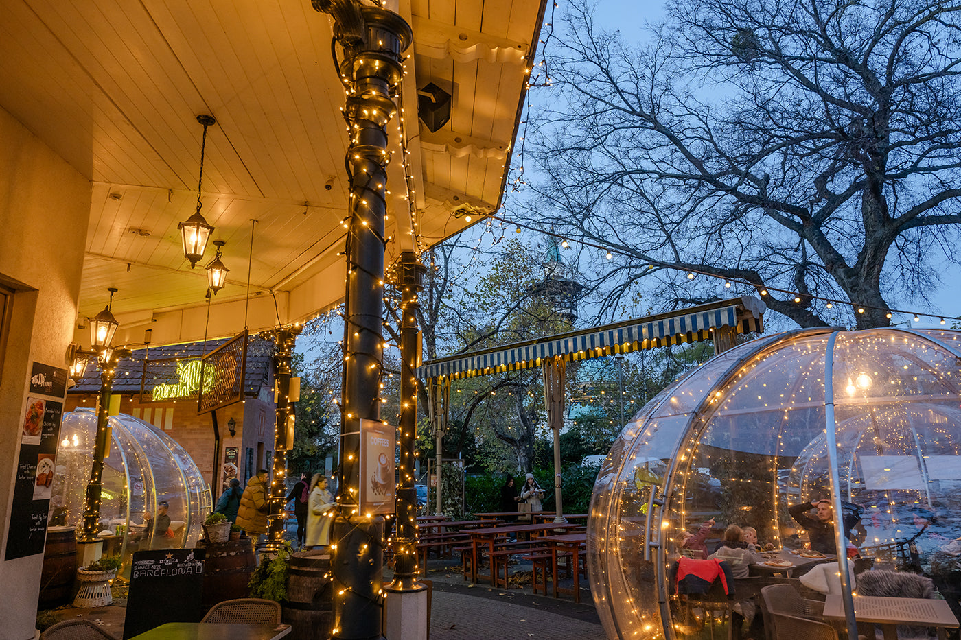 Pavilions in the City Park #7691
