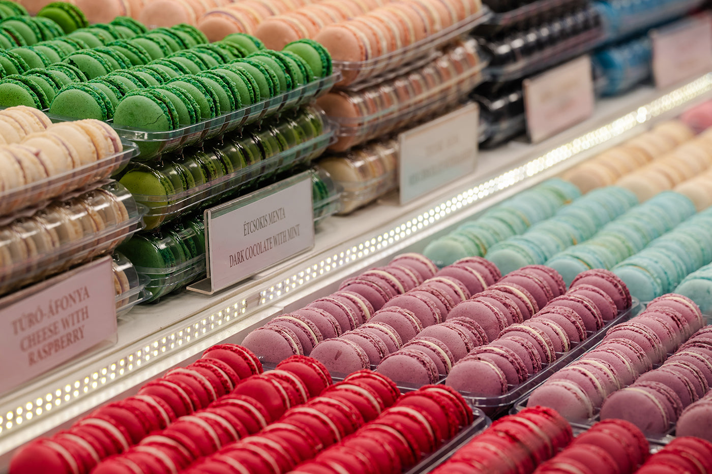Macarons at the Christmas market #7717