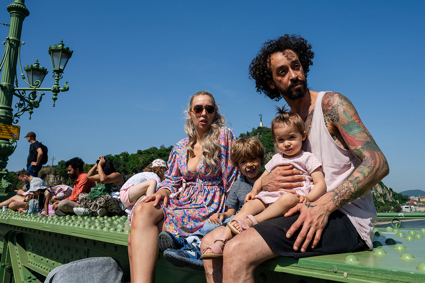 Picnic on the Liberty Bridge #7950