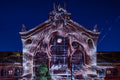 Light painting on the Central Market Hall building #8044